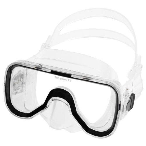 Kính bơi kính lặn mặt nạ M71-BK Lyra