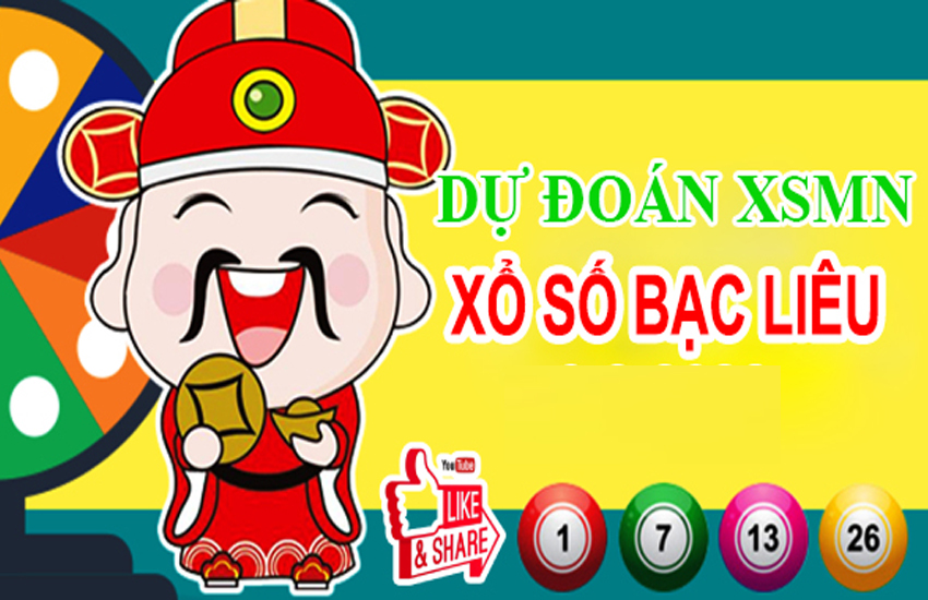 dự đoán xổ số Bạc Liêu